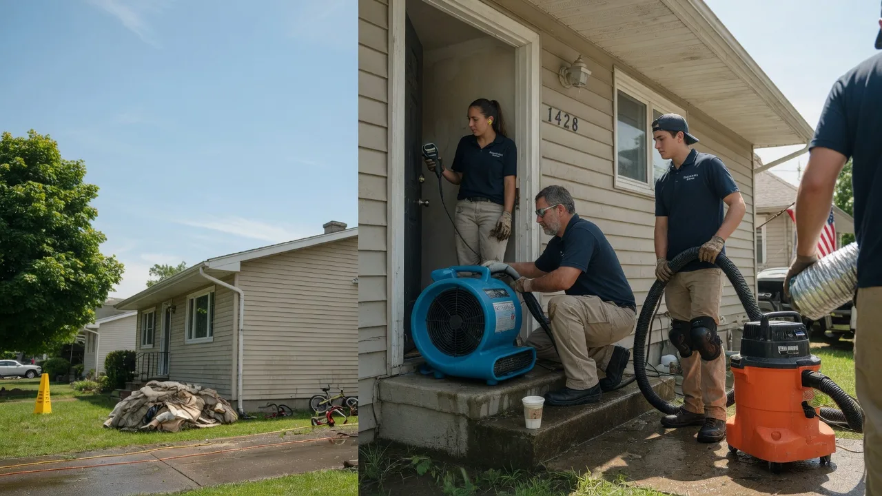 Water Damage Restoration in Aurora, IL near me